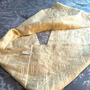 Calvin Klein white and gold scarf